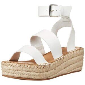New The Drop Listilla Fashion Espadrille Wedge Sandals in White‎ - Size 11